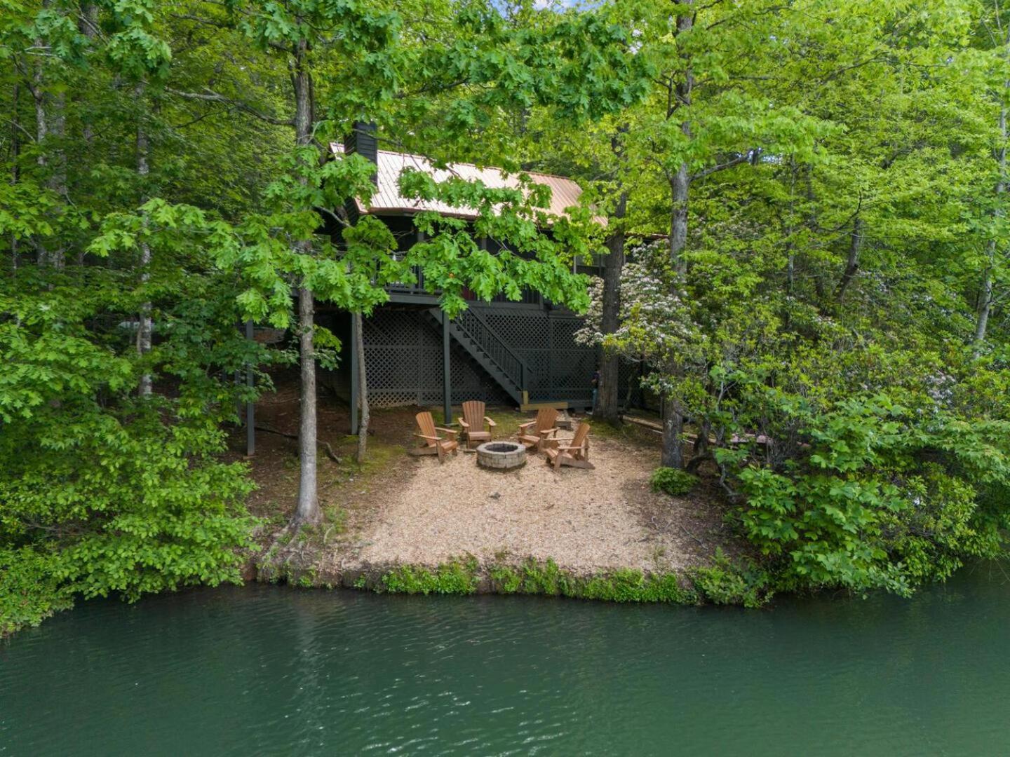 Cherry Lake Hideaway Блу-Ридж Экстерьер фото